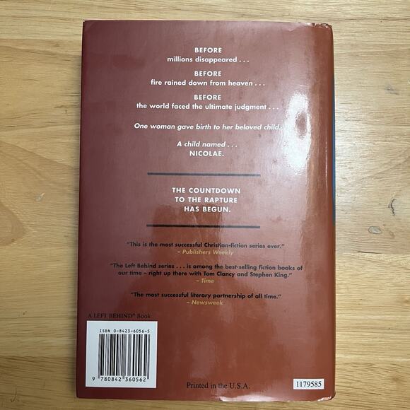 Left Behind Series Hardcover Book 13 The Rising Tim LaHaye and Jerry B Jenkins - Picture 6 of 7